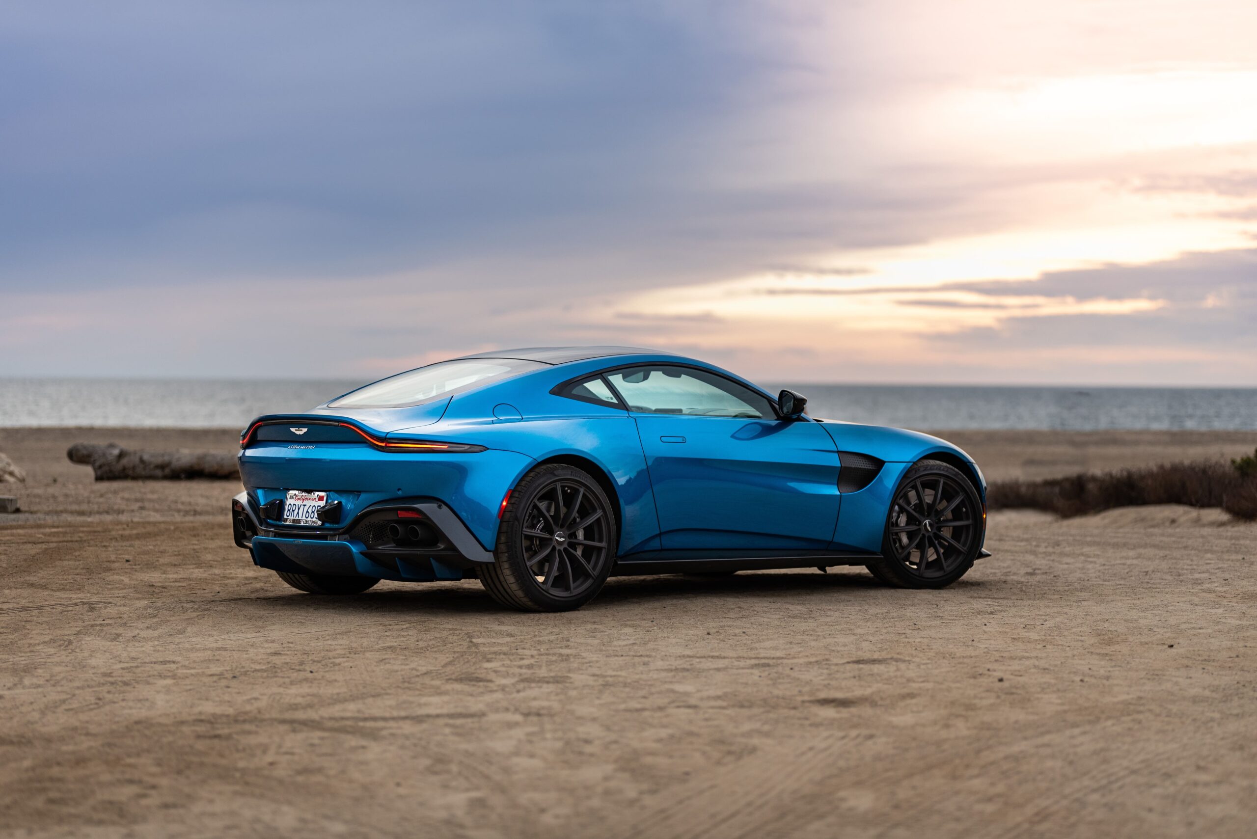2022 Aston Martin at Beach
