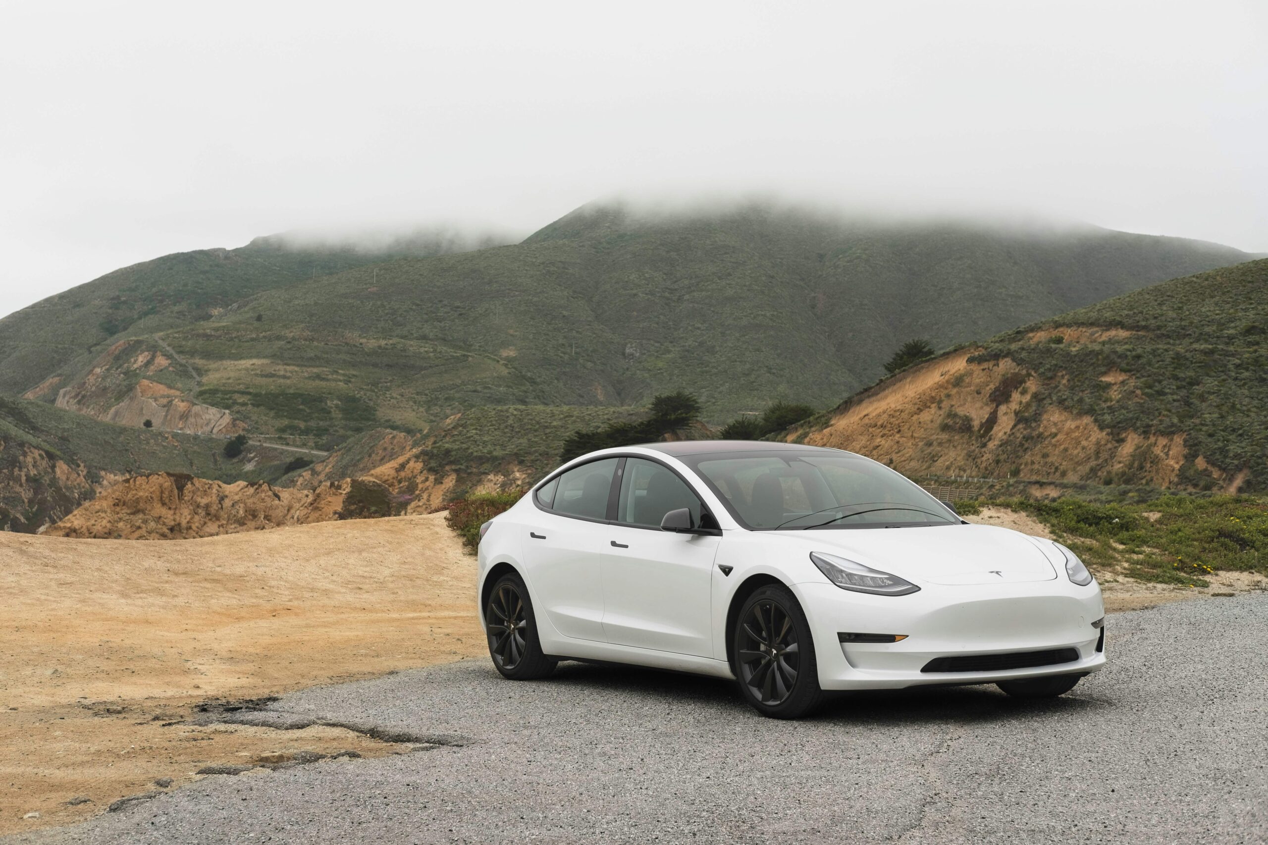 White Tesla Model Y - The UK's 10 Most Popular EVs of 2023